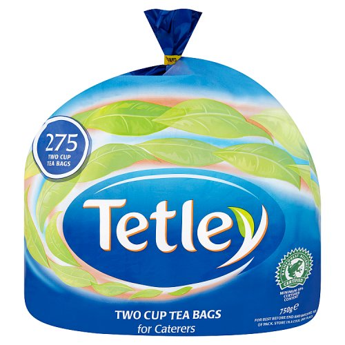 Tetley Two Cup Tea Bags 275's pack shot