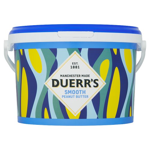 Duerrs Smooth Peanut Butter 2.5kg pack shot