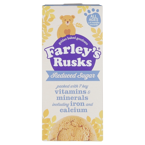 Farleys Rusks Reduced Sugar 150g pack shot