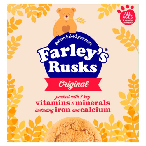 Farleys Rusks Original 18s pack shot