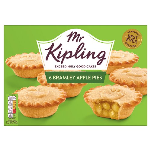 MR KIPLING APPLE PIES 6PK pack shot