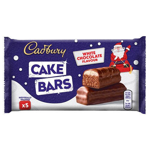 CADBURY FESTIVE CAKE BARS PS pack shot