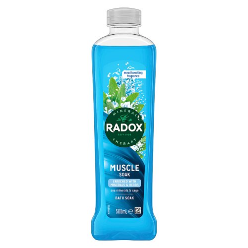 Radox Herbal Bath 500ml Muscle Soak pack shot