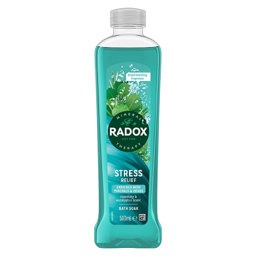 Radox Herbal Bath 500ml Stress Relief pack shot
