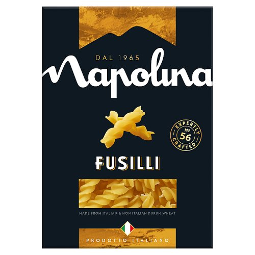Napolina Fusilli Box 500g pack shot