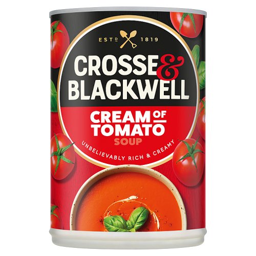 Crosse & Blackwell Soup Cream Of Tomato 400g pack shot