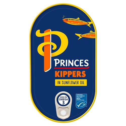 Princes Kippers in Oil 190g pack shot