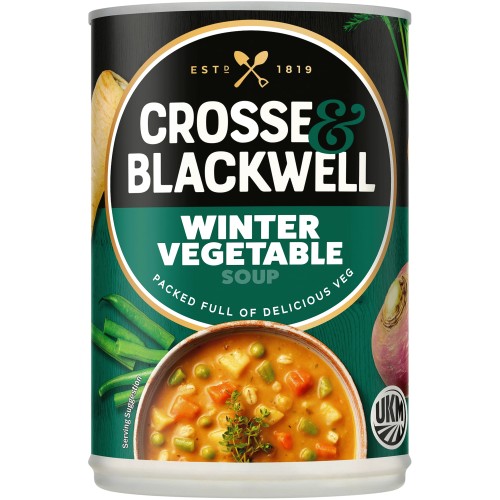 Crosse & Blackwell Soup Winter Vegetable 400g pack shot
