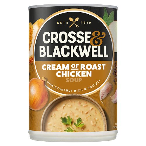 Crosse & Blackwell Soup Cream Of Roast Chicken 400g pack shot