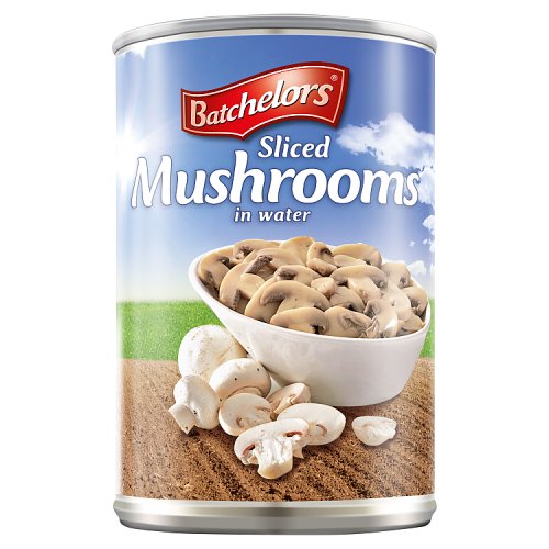 Batchelors Sliced Mushrooms in Water 285g pack shot