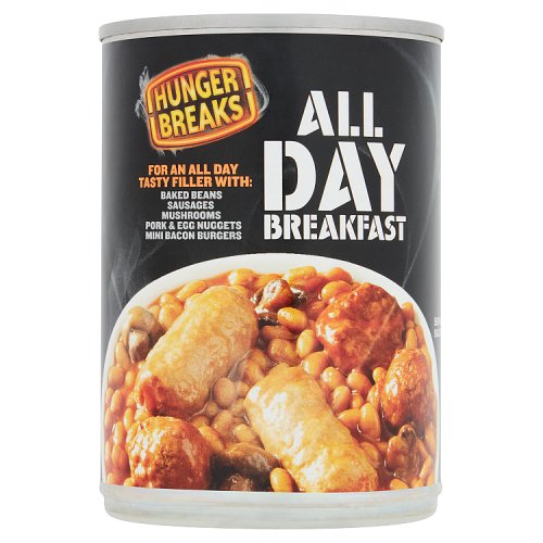 Hunger Breaks All Day Breakfast 395g pack shot