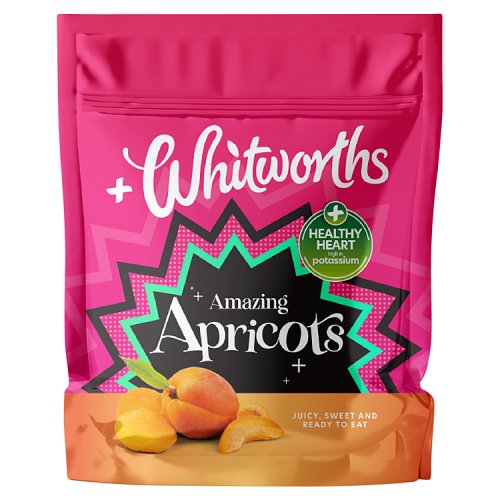 Whitworths Soft Apricots 140g pack shot