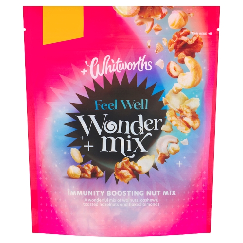 Whitworths Feel Well Nut Topper 110g pack shot