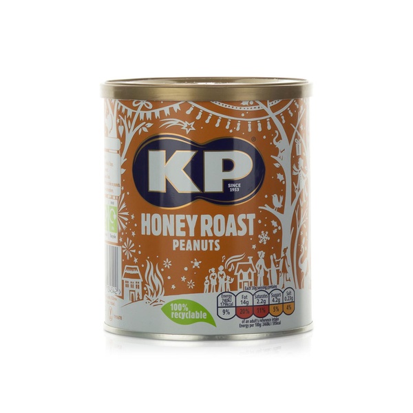 KP Honey Roasted Peanuts Caddy 375g pack shot