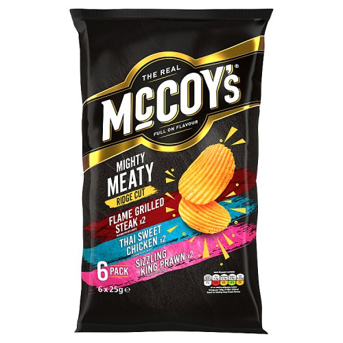 Mccoys Mighty Meaty 6pk (6 x 25g) pack shot