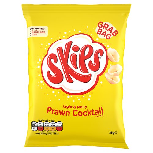 Skips Prawn Cocktail Grab Bag 35g pack shot