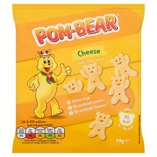 Pom Bear - Cheese 19g pack shot