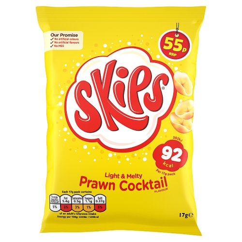 Skips Prawn Cocktail 17g PMP pack shot