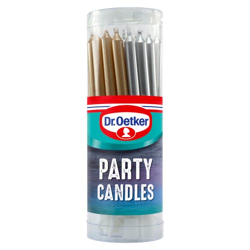 Dr Oetker 18 Party Candles pack shot