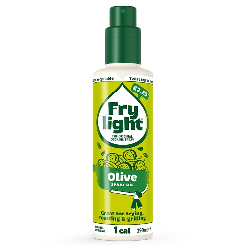 Frylight Olive Oil 190ml PMP pack shot