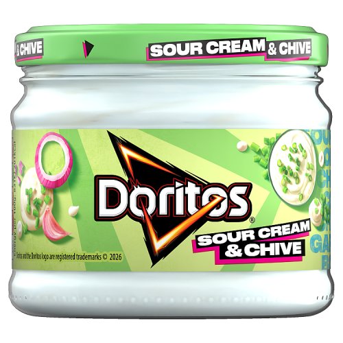 Doritos Sour Cream & Chive Dip 280g pack shot