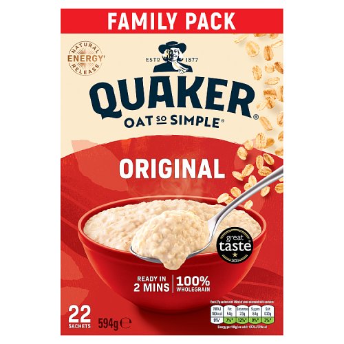 Quaker Oat So Simple Family Pack 22pk pack shot