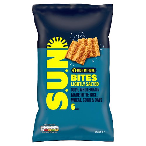 Walkers Sunbites Lightly Salted 6pk (6 x 25g) pack shot
