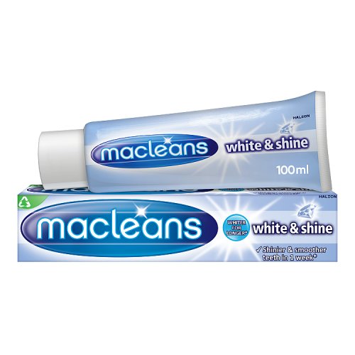 Macleans Toothpaste White & Shine 100ml pack shot
