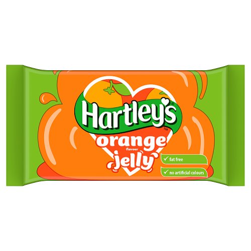Hartleys Tab Jelly Orange 135g pack shot