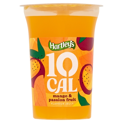 Hartleys 10cal Mango & Passionfruit Jelly Pot Ready to Eat 175g pack shot