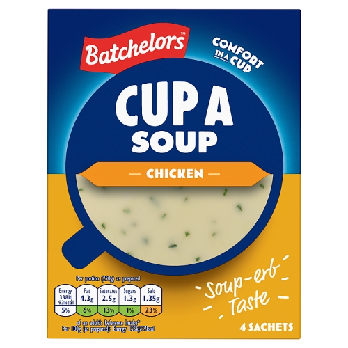 Batchelors Cup a Soup Chicken 81g pack shot