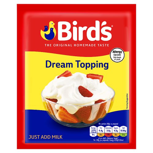 Birds Dream Topping Single 36g pack shot