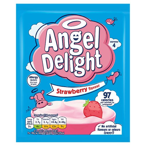 Angel Delight Strawberry 59g pack shot