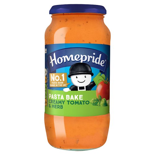 Homepride Pasta Bake Sauce Creamy Tomato & Herb 485g pack shot