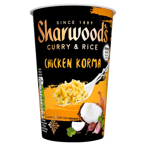 Sharwoods Rice Pot Chicken Korma 70g pack shot