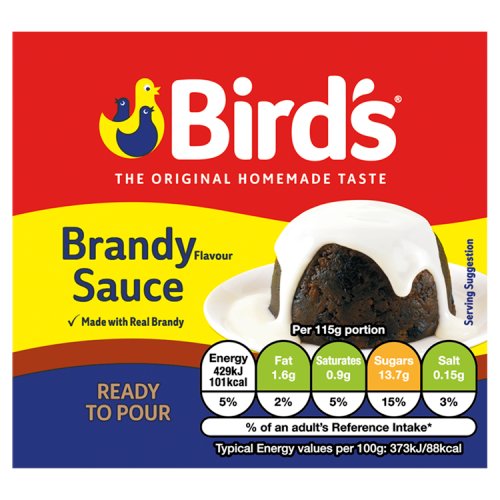 Birds Brandy Sauce 465G pack shot