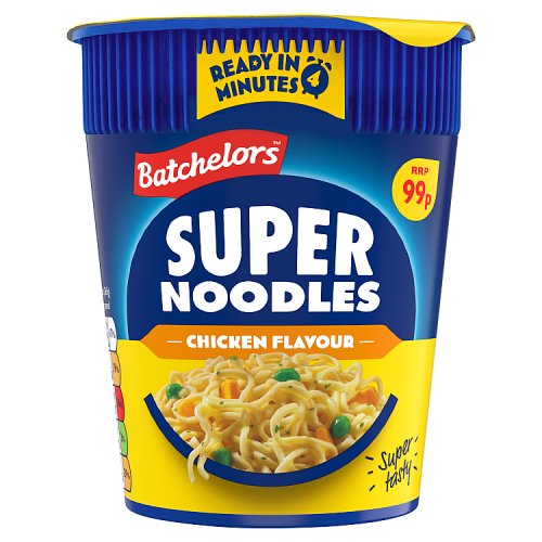 Batchelors Super Noodle Pot Chicken PMP 99P 75g pack shot
