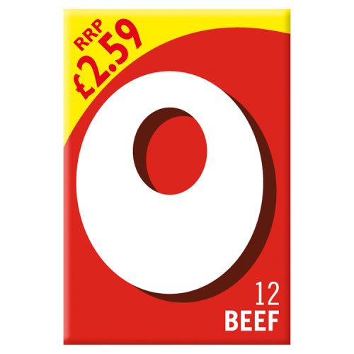 OXO Cubes Beef 71g PMP pack shot