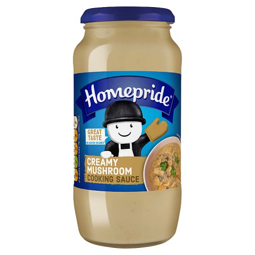 Homepride Pasta Bake Creamy Mushroom 485g pack shot