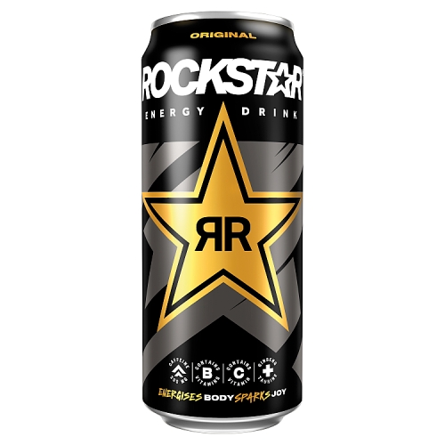 Rockstar Original Energy Drink 500ml pack shot