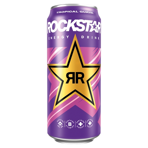Rockstar Tropical Guava 500ml pack shot