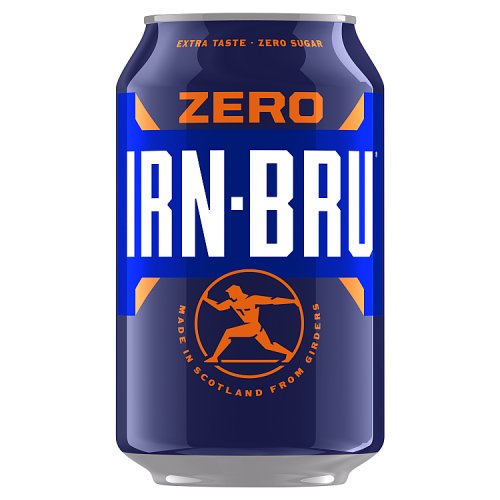 Irn Bru Xtra 330ml pack shot