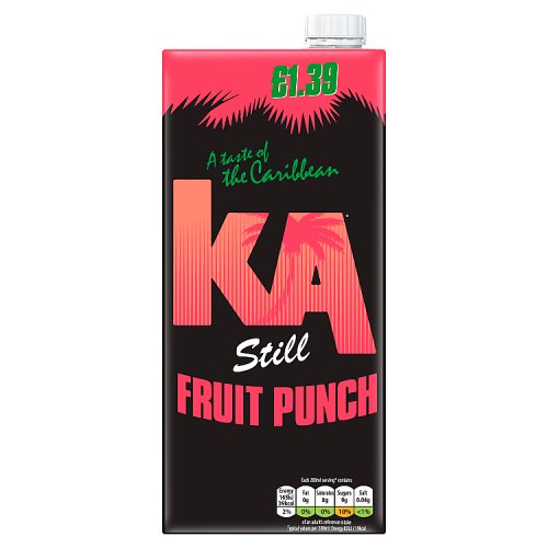 Ka Still Fruit Punch PM 1.39 1Ltr pack shot
