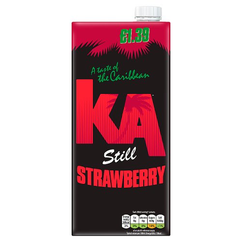 Ka Still Strawberry PM 1.39 1Ltr pack shot