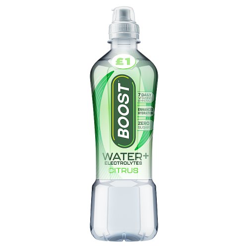 Boost Sport Hydration Water Citrus 500ml PMP pack shot