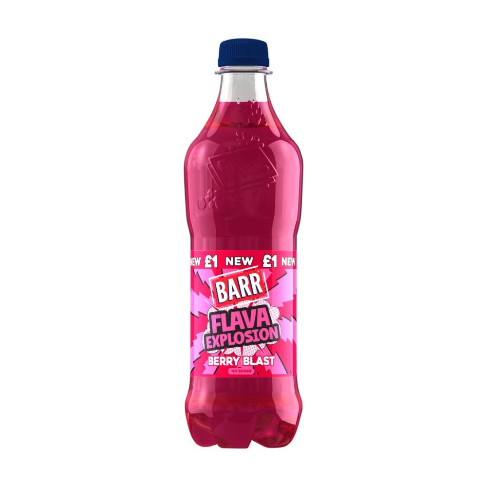 BARR Berry Blast PM £1 500ml pack shot