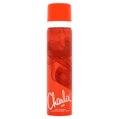 Charlie Body Spray Red 75ml pack shot