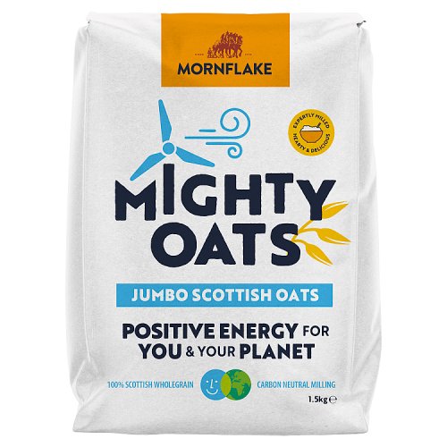 Mornflake Scottish Jumbo Oats 1.5kg pack shot