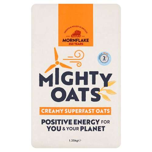Mornflake Mighty Oats Superfast 1.25kg pack shot