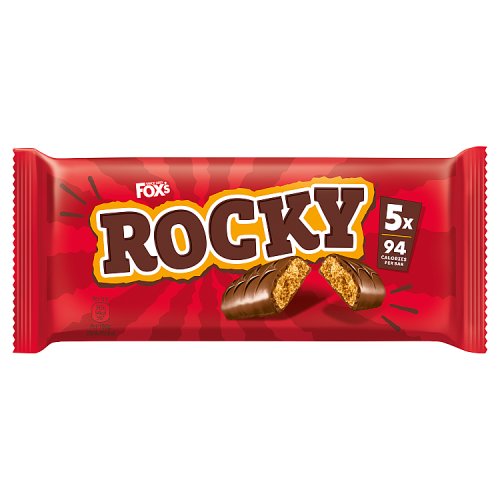 Fox's Rocky Original Biscuit Bars 5pk (5 x 19g) pack shot